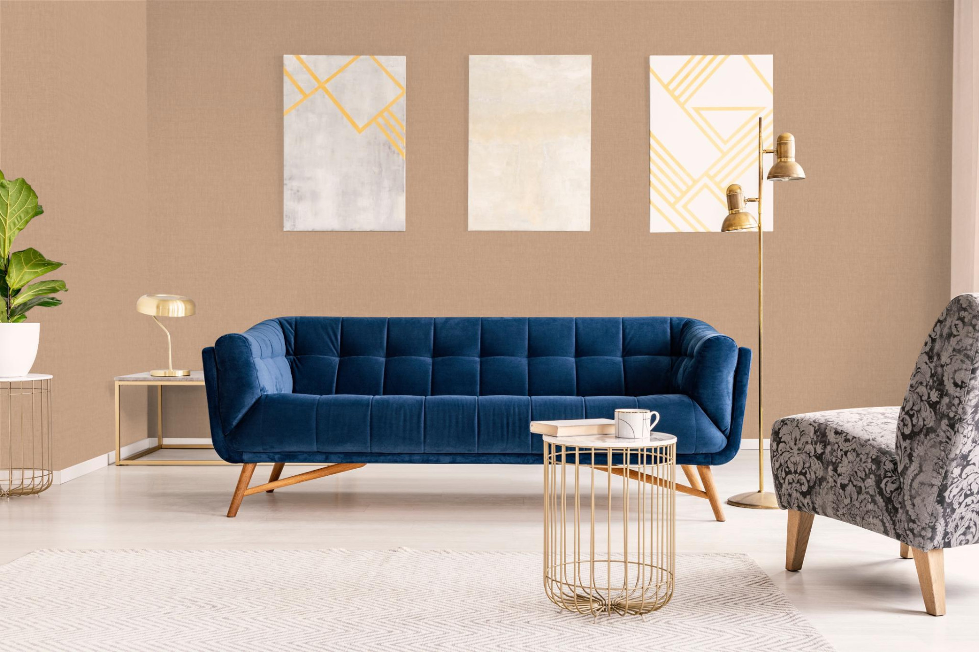 Обои Marburg Selection 33916 10,05×1,06 фото в интерьере