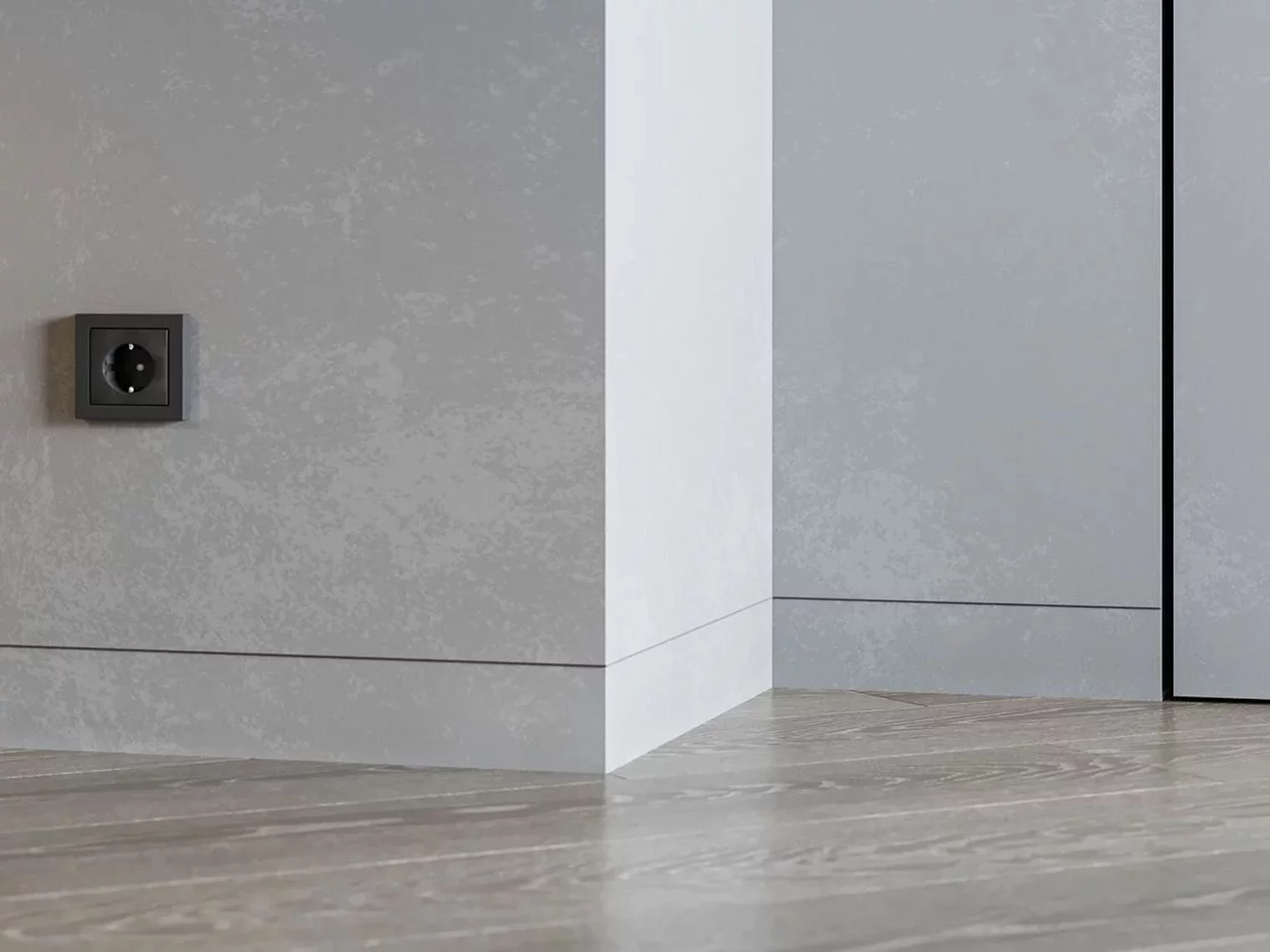 Плинтус алюминиевый скрытый с подсветкой Laconistiq Strong 42-100-300 без покрытия 3000×80×13,1 фото в интерьере Плинтус алюминиевый скрытый с подсветкой Laconistiq Strong 42-100-300 без покрытия 3000×80×13,1 фото в интерьере