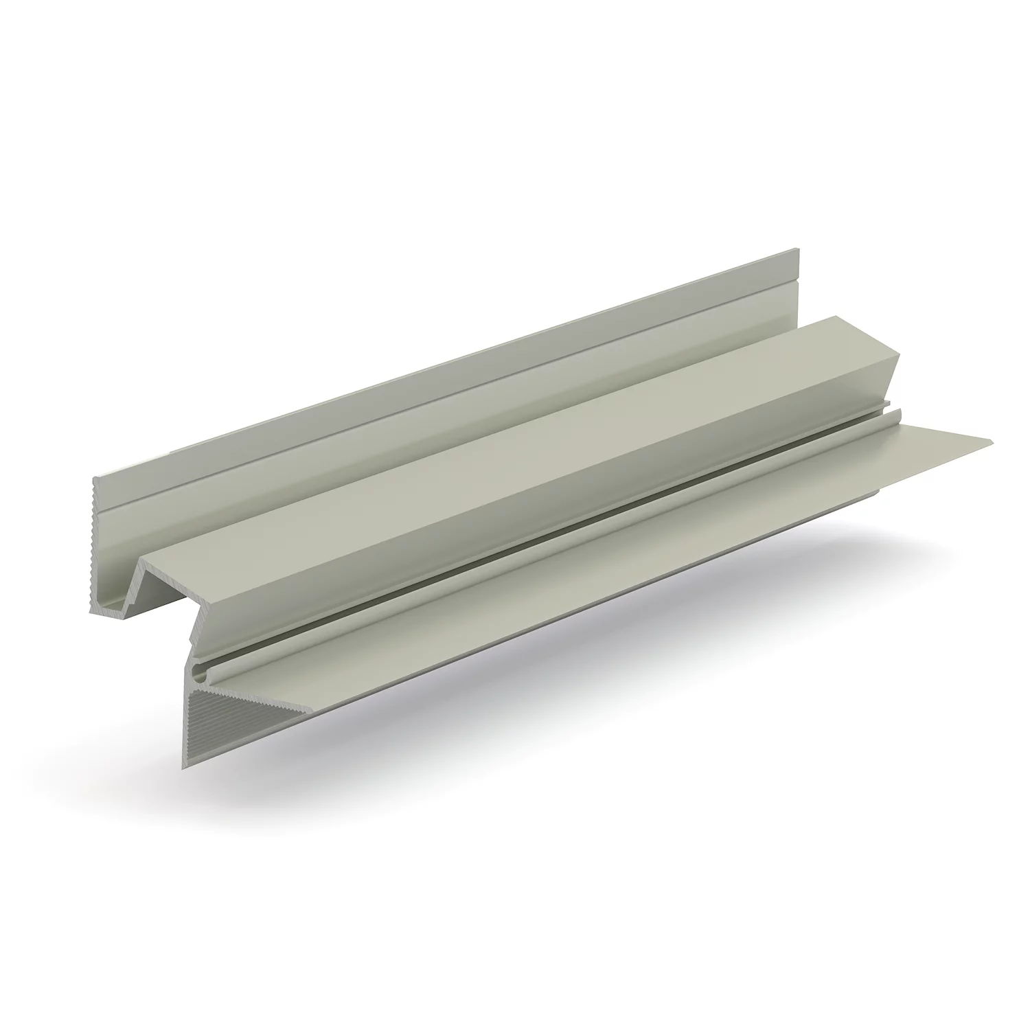 Профиль алюминиевый теневой с подсветкой Laconistiq Gips 51-100-300 без покрытия 3000×43,8×44,1 Профиль алюминиевый теневой с подсветкой Laconistiq Gips 51-100-300 без покрытия 3000×43,8×44,1