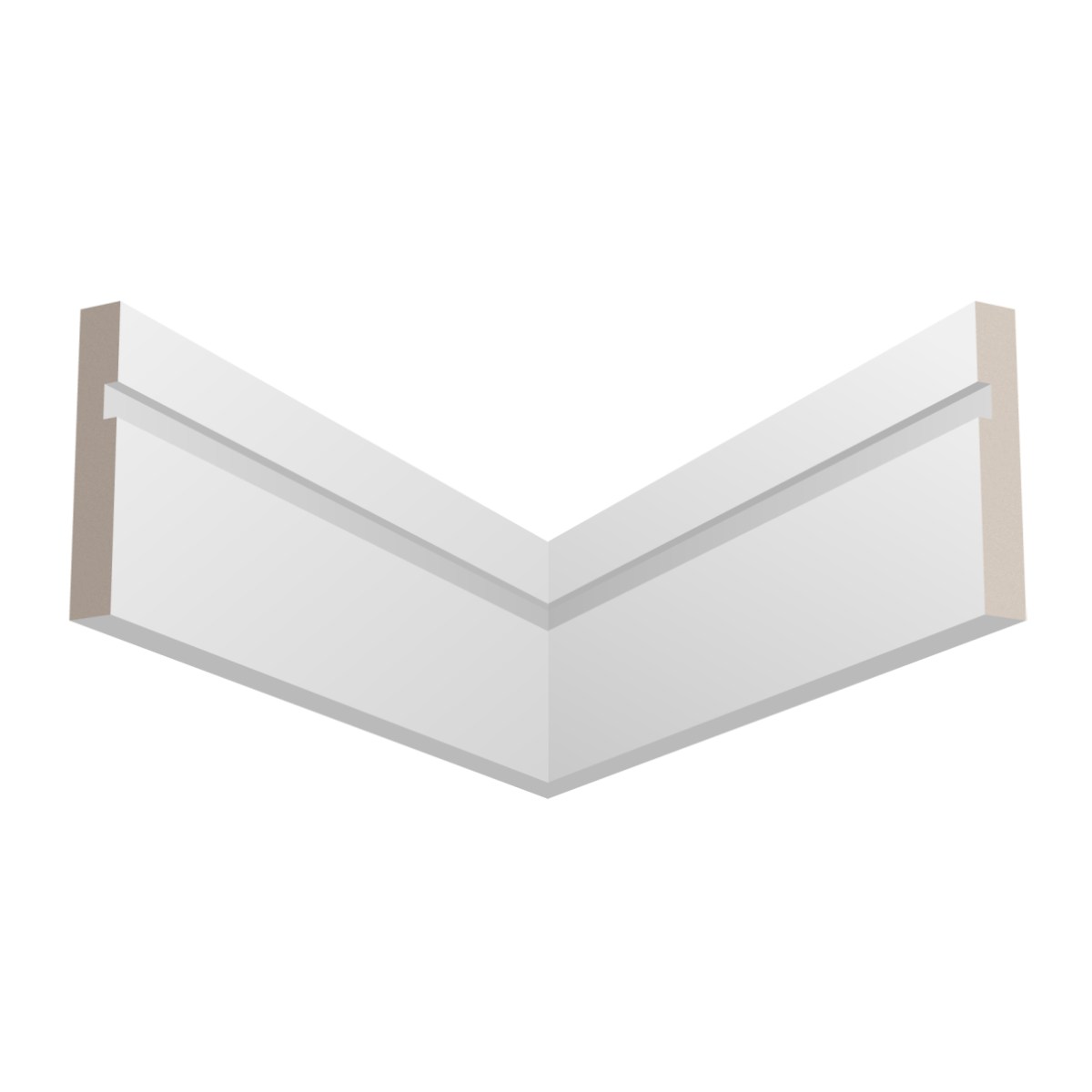 Плинтус под покраску с подсветкой Ultrawood Base 1015L i 2000×100×15 Плинтус под покраску с подсветкой Ultrawood Base 1015L i 2000×100×15