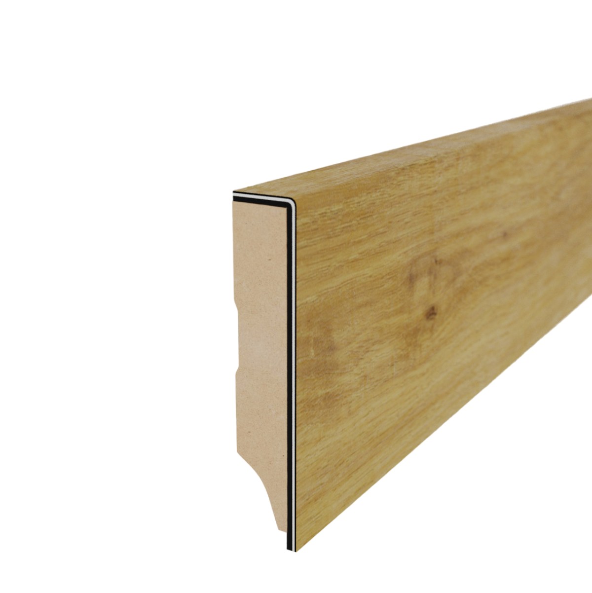 Плинтус МДФ FineFloor Wood Дуб Орхус FF-1409 2400×60×12,5 Плинтус МДФ FineFloor Wood Дуб Орхус FF-1409 2400×60×12,5