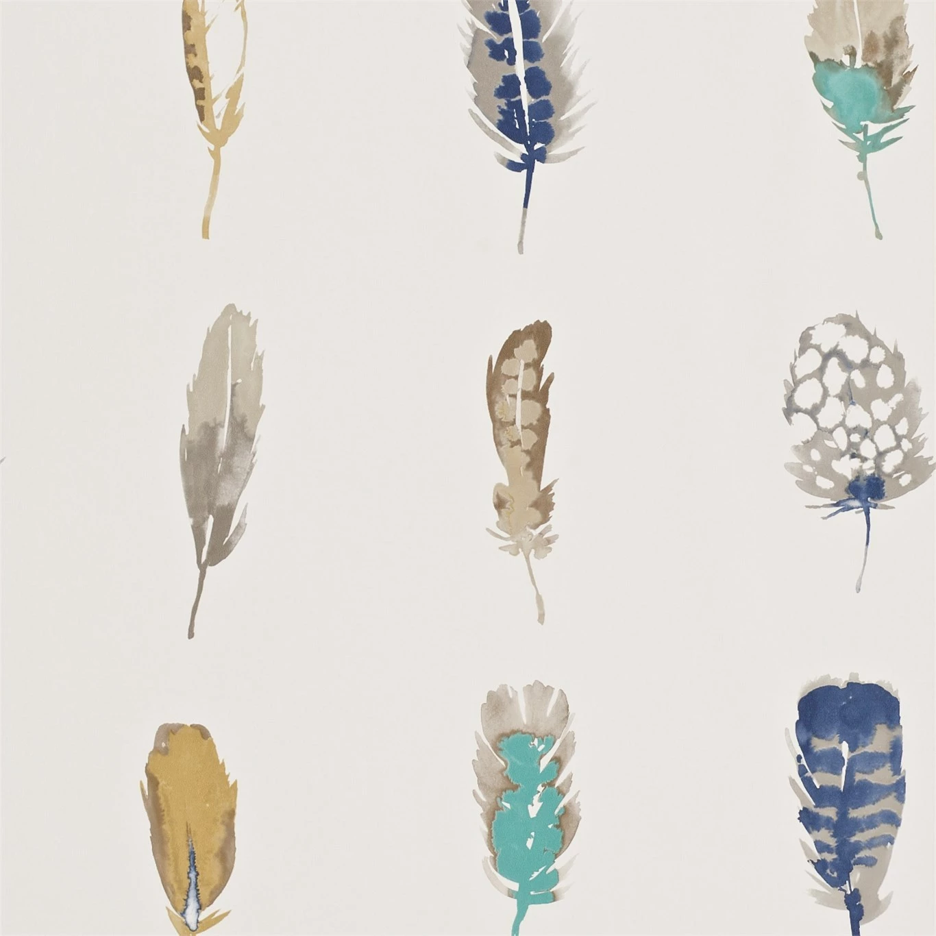 Обои Harlequin Colour 1 Limosa Indigo/Mustard/Stone 111075 10,05×0,52