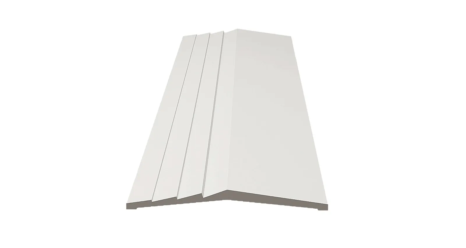 Стеновая панель из полистирола под покраску Decor-Dizayn Грани DD929 3000×200×20