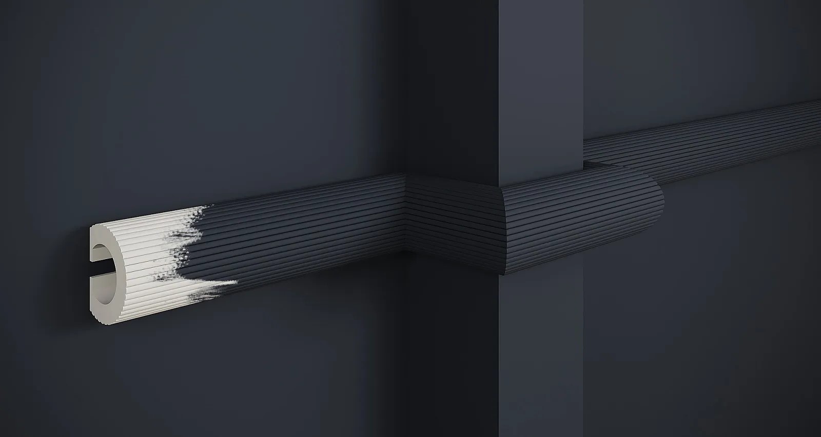 Молдинг из полистирола под покраску Decor-Dizayn Modern DD635 2000×30×23,2