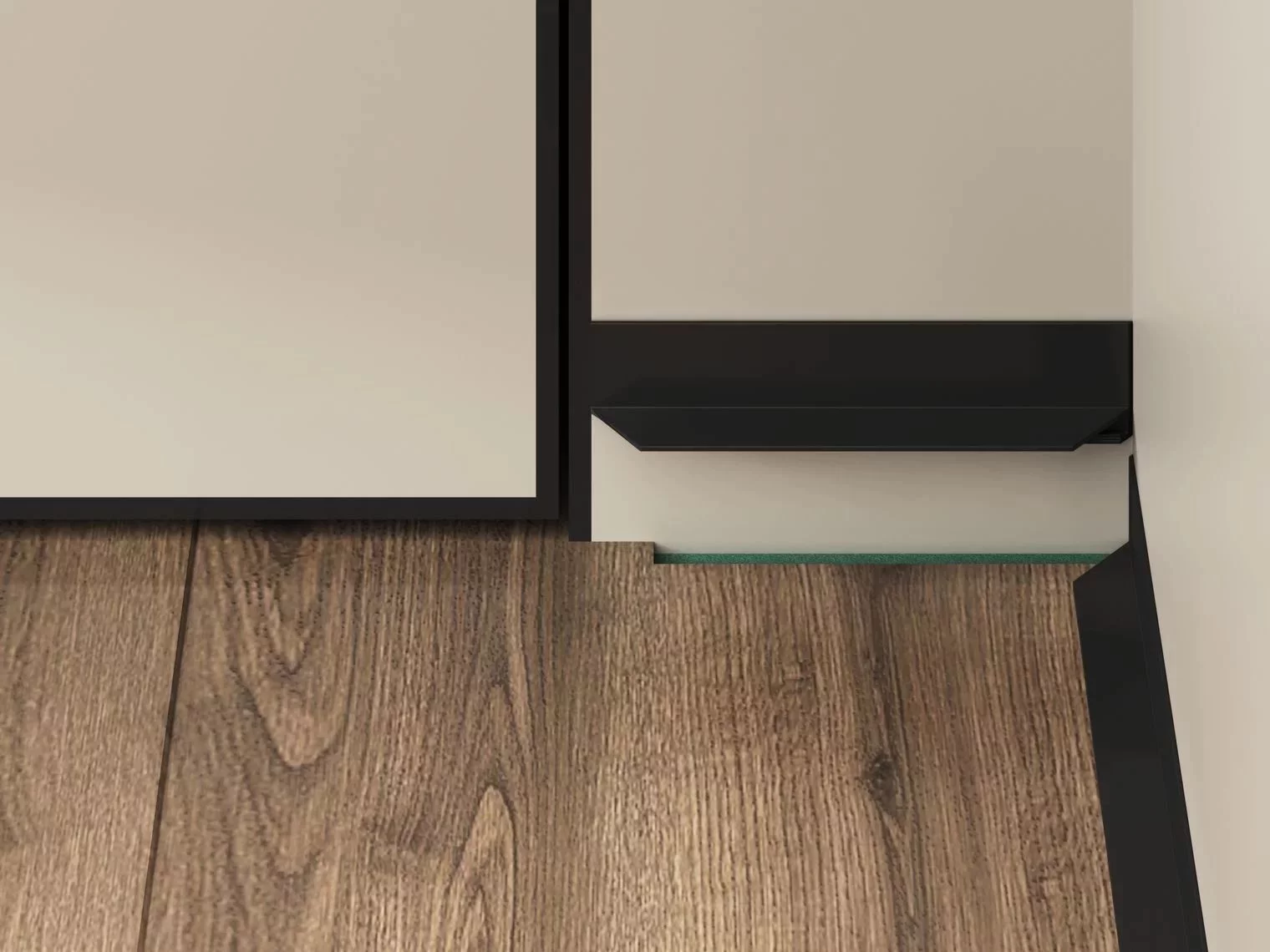 Микроплинтус алюминиевый Laconistiq MICRO L Max Черный муар RAL 9005 18-31-245 2450×35,8×16,2 Микроплинтус алюминиевый Laconistiq MICRO L Max Черный муар RAL 9005 18-31-245 2450×35,8×16,2