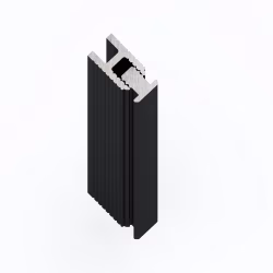 Профиль алюминиевый теневой Laconistiq Dual Mini Черный 28-11-300 3000×6×10