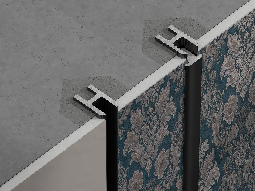 Профиль алюминиевый теневой Laconistiq Dual Mini Черный 28-11-300 3000×6×10 Профиль алюминиевый теневой Laconistiq Dual Mini Черный 28-11-300 3000×6×10