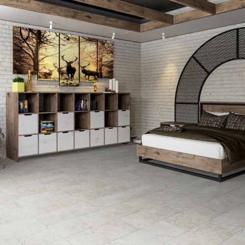 Кварцвиниловый SPC ламинат Damy Floor Ascent Strong Пик Лайла 6210-1-ST 610×305×5 фото в интерьере
