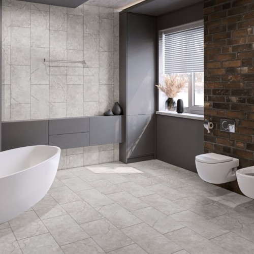 Кварцвиниловый SPC ламинат Damy Floor Ascent Strong Пик Лайла 6210-1-ST 610×305×5 фото в интерьере