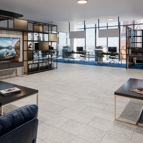 Кварцвиниловый SPC ламинат Damy Floor Ascent Strong Пик Лайла 6210-1-ST 610×305×5 фото в интерьере
