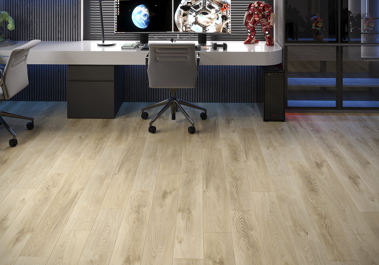 Кварцвиниловая плитка Art East клеевая Art Tile Premium Дуб Монца 153-2 ATP 1219,2×184,15×2,5 фото в интерьере Кварцвиниловая плитка Art East клеевая Art Tile Premium Дуб Монца 153-2 ATP 1219,2×184,15×2,5 фото в интерьере