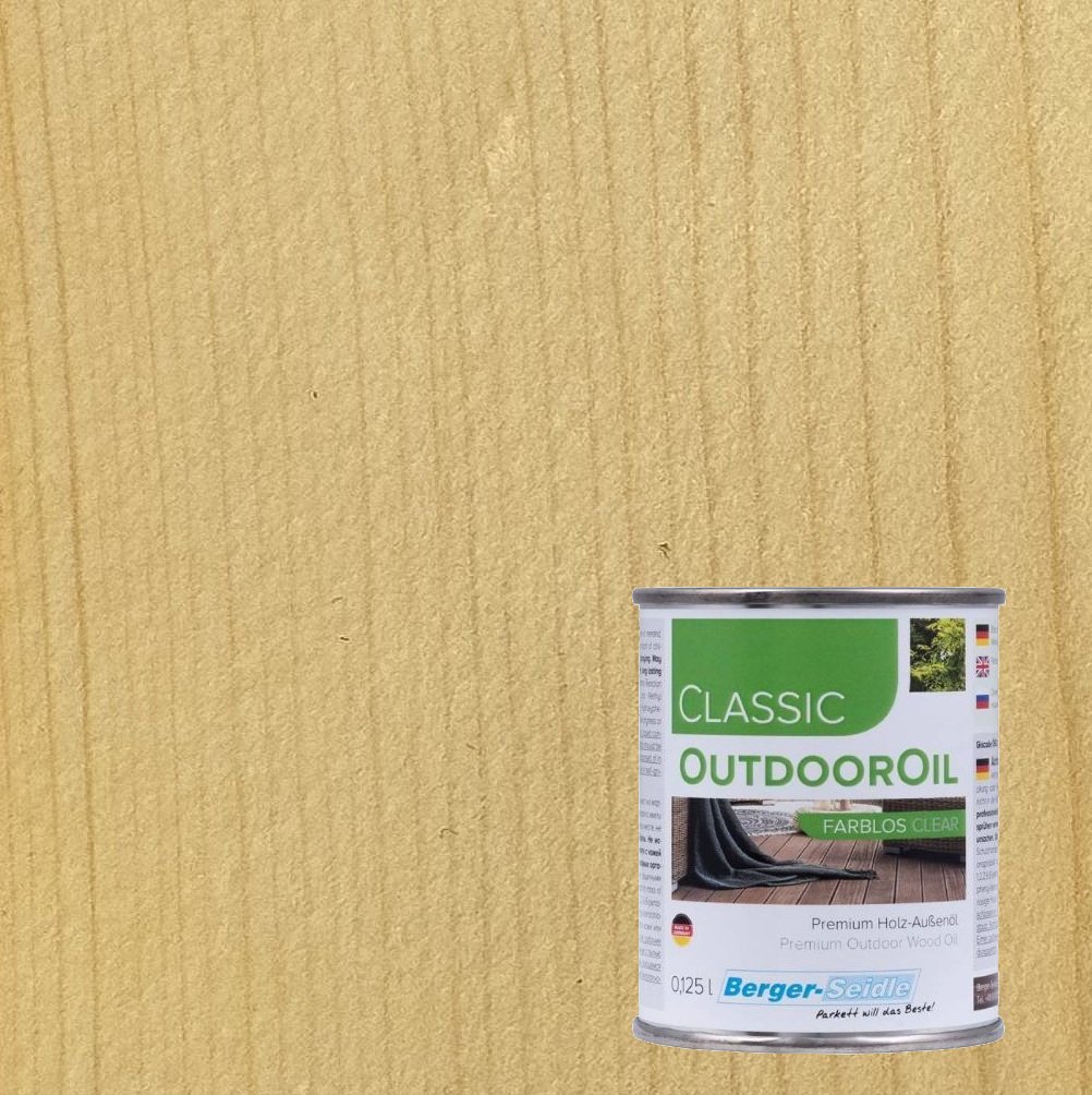Масло для дерева Berger-Seidle OutdoorOil Бесцветное полуматовое 0,125 л Масло для дерева Berger-Seidle OutdoorOil Бесцветное полуматовое 0,125 л