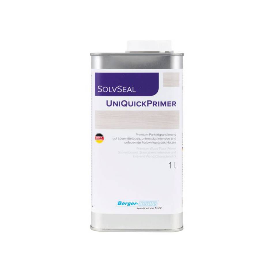 Грунтовка для паркета Berger-Seidle SolvSeal UniQuickPrimer спиртовая 1 л