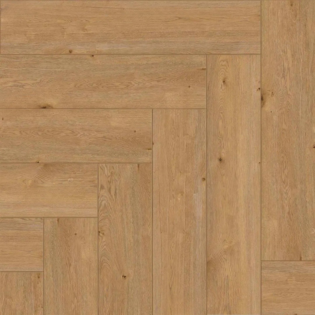 Кварцвиниловая плитка Alpine Floor клеевая Parquet LVT Дуб Хатиса ЕCО 16-27 венгерская елка 590×118×2,5