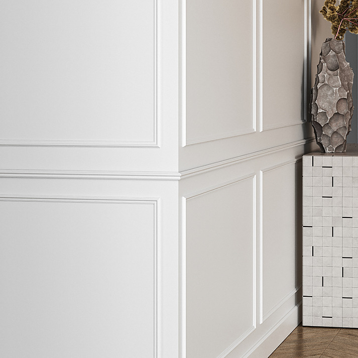 Молдинг под покраску Европласт U.6.51.415 2000×25×10 фото в интерьере Молдинг под покраску Европласт U.6.51.415 2000×25×10 фото в интерьере