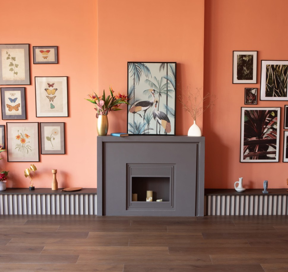 Кварцвиниловый SPC ламинат Vinilam Vinilpol Дуб Бравон 8811-EIR 1220×228×5 фото в интерьере