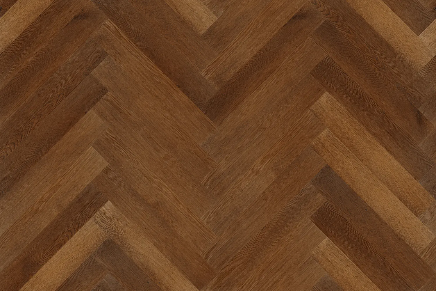Кварцвиниловая плитка Vinilam клеевая Vinilpol Herringbone Glue Паркет Пикассо 9911 венгерская елка 609,6×152,4×2,5