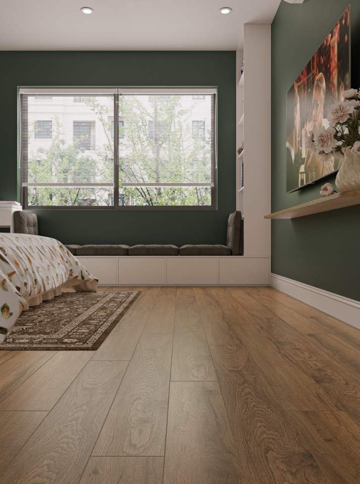 Кварцвиниловый SPC ламинат Cronafloor Joli Темпо J1007 1200×150×4 фото в интерьере Кварцвиниловый SPC ламинат Cronafloor Joli Темпо J1007 1200×150×4 фото в интерьере