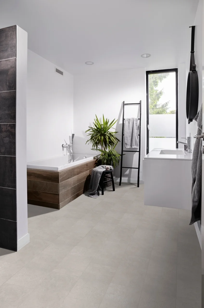 Кварцвиниловый SPC ламинат Adelar Solida Folkstone 11232 400087420 607×303×4 фото в интерьере