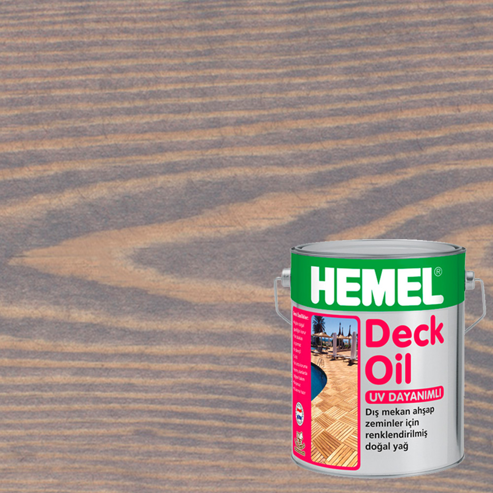 Масло для террас Hemel Deck Oil цвет 3117Н Борнео матовое 0,75 л