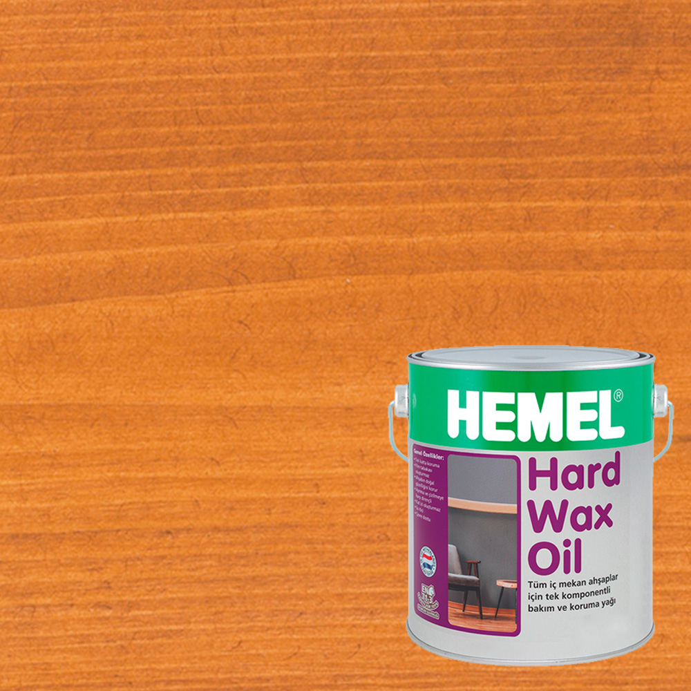 Масло с твердым воском для дерева Hemel Hardwax Oil цвет 3016Н Кедр матовое 0,18 л Масло с твердым воском для дерева Hemel Hardwax Oil цвет 3016Н Кедр матовое 0,18 л