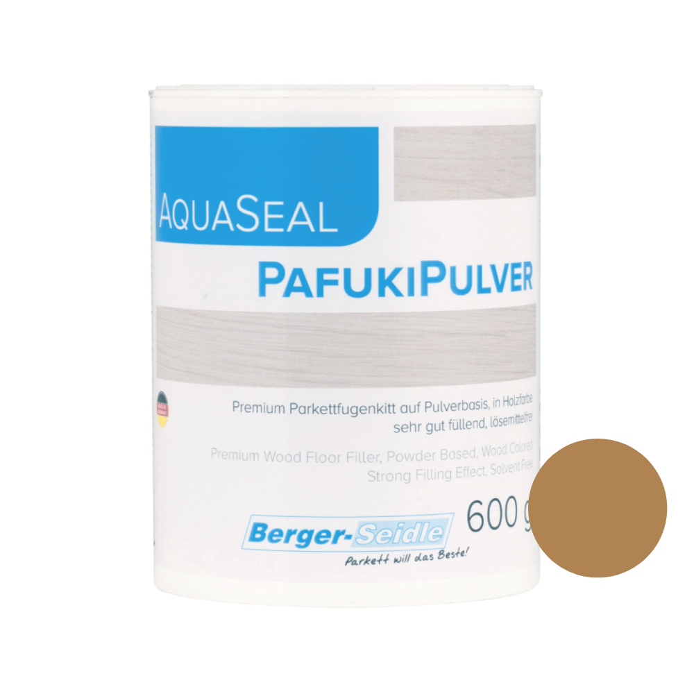 Шпатлевка для паркета Berger-Seidle AquaSeal PafukiPulver цвет Eiche Дуб 0,6 кг