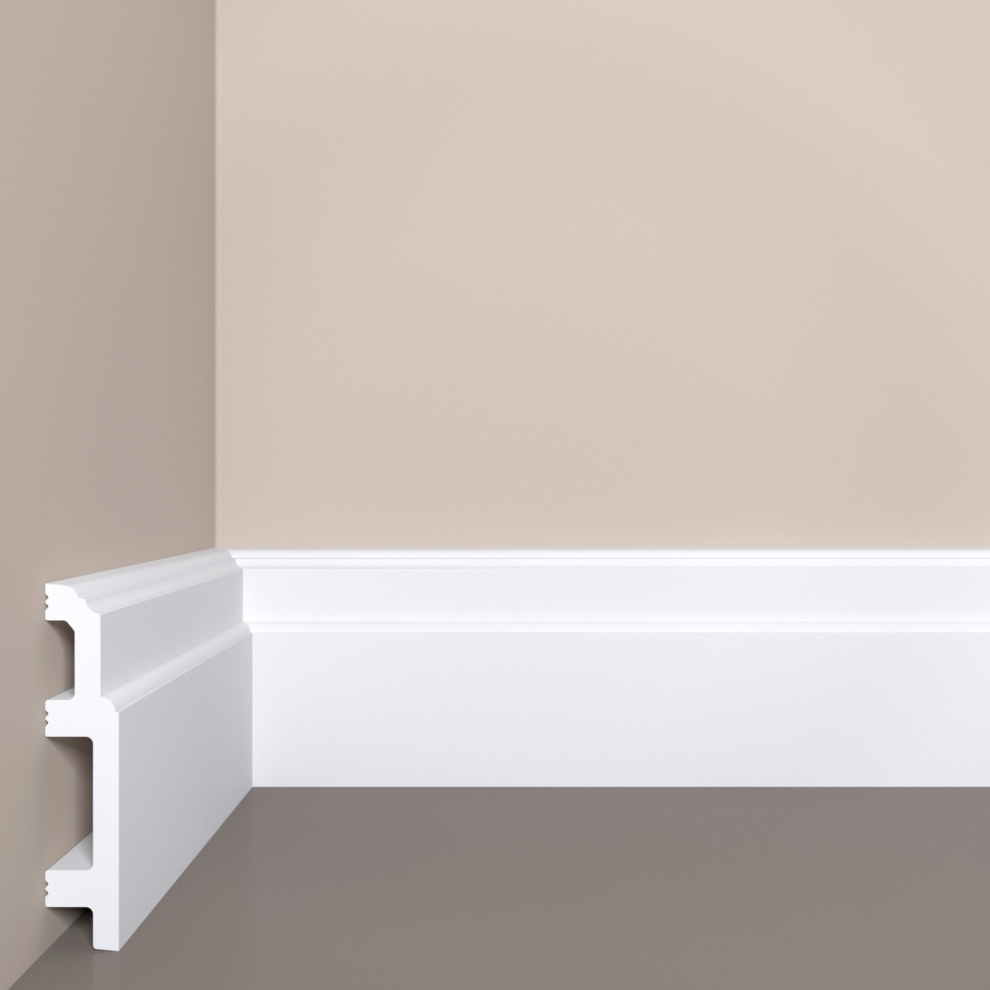 Плинтус под покраску Bello Deco П10 2000×100×20 Плинтус под покраску Bello Deco П10 2000×100×20