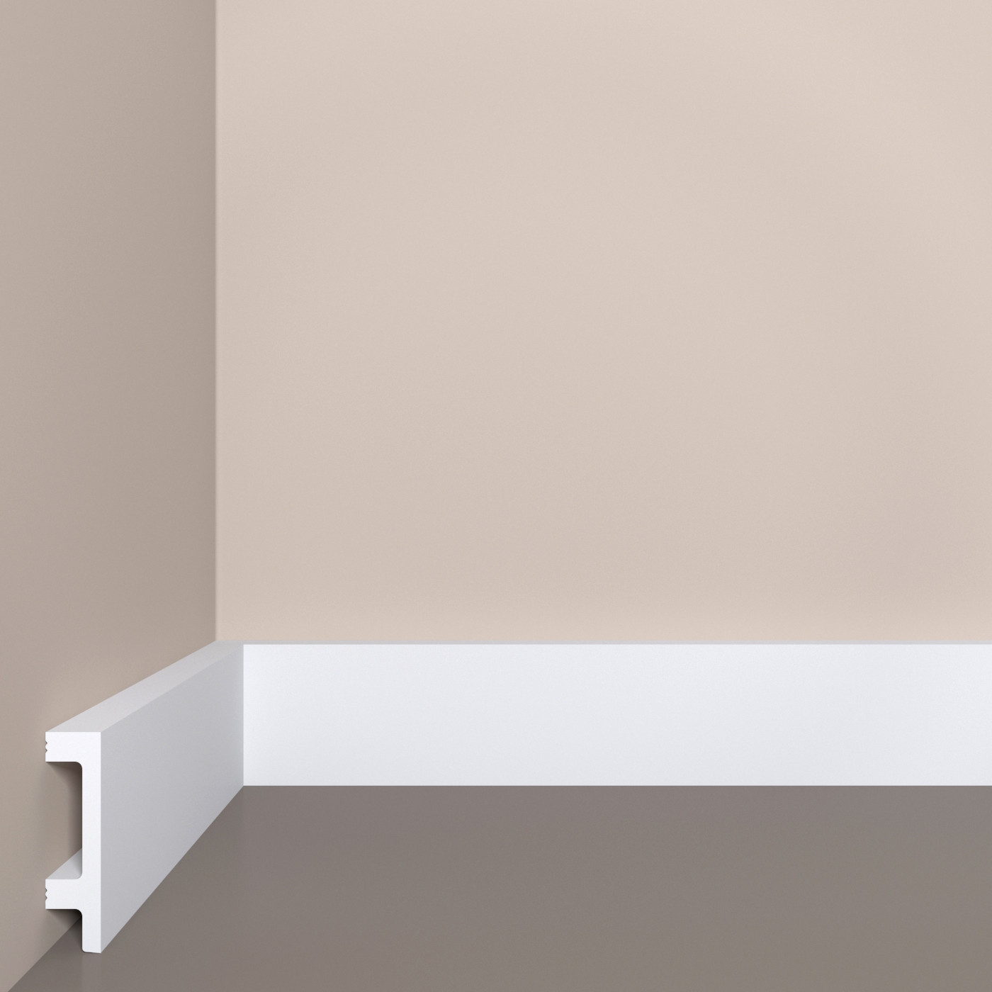 Плинтус под покраску Bello Deco П15 2000×60×15 Плинтус под покраску Bello Deco П15 2000×60×15