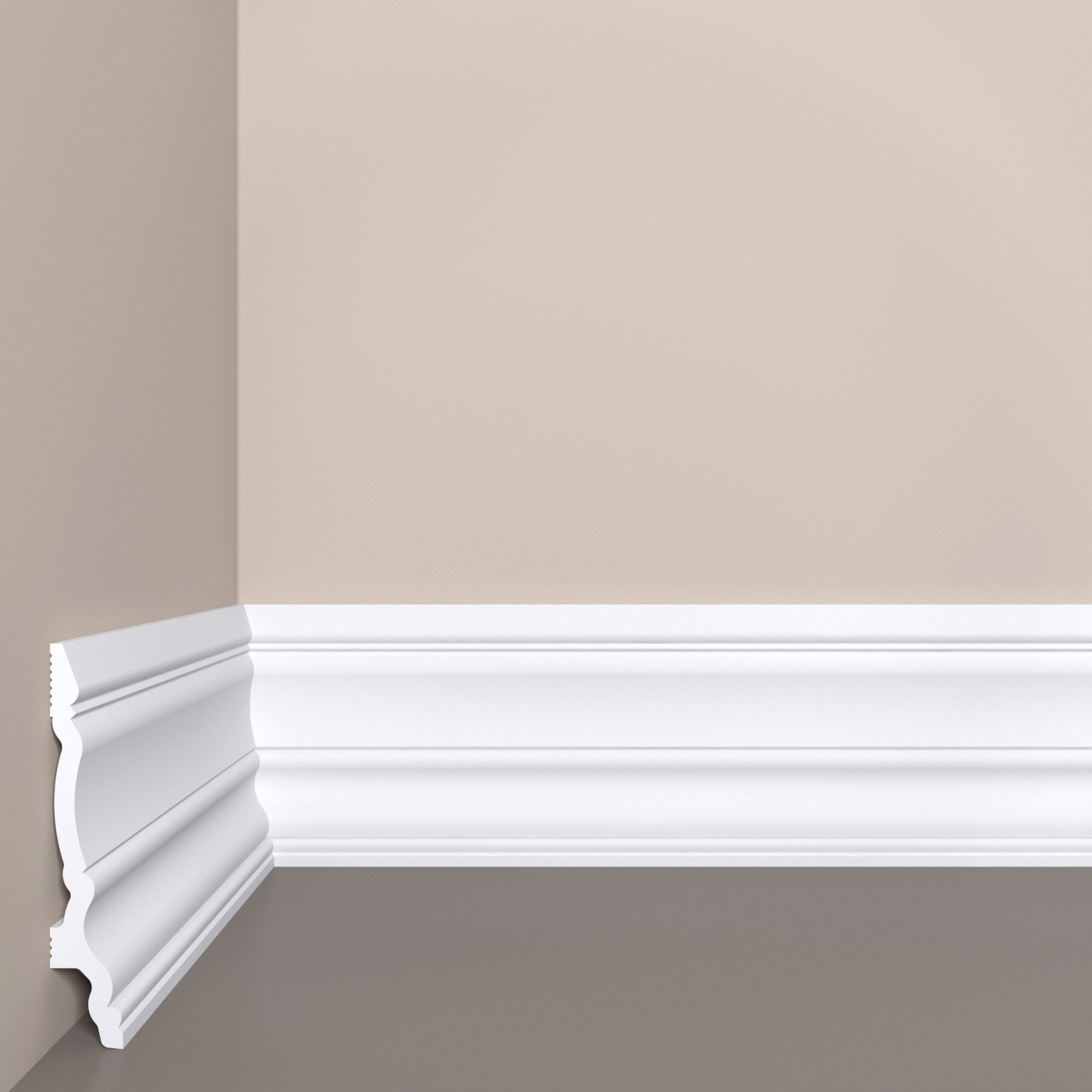 Плинтус под покраску Bello Deco П21 2000×100×17 Плинтус под покраску Bello Deco П21 2000×100×17