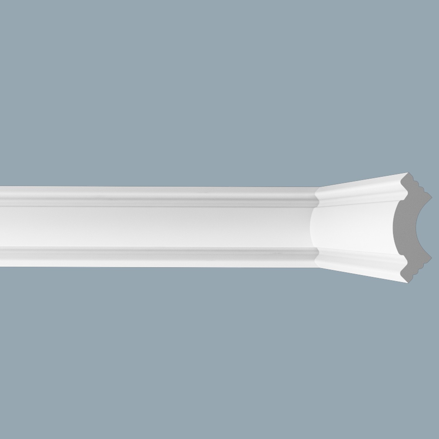 Молдинг угловой под покраску Bello Deco У5 2000×20×20
