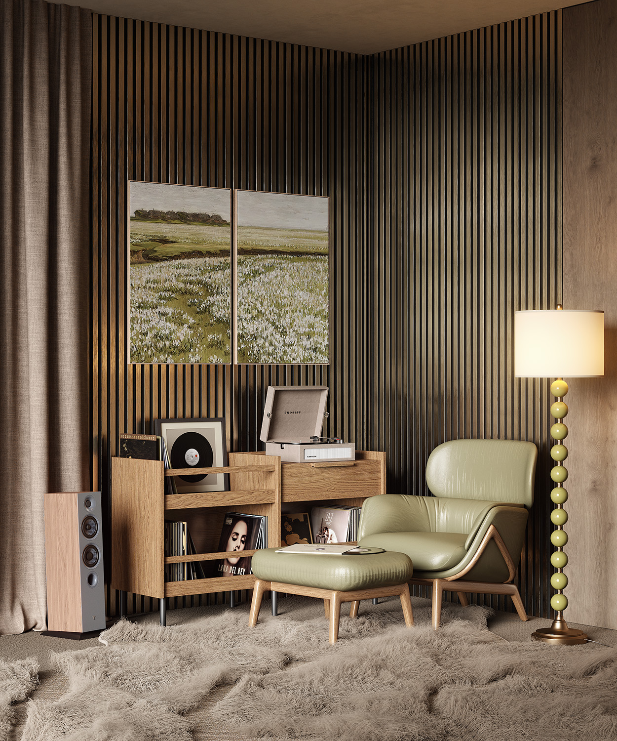 Рейка декоративная Cosca Decor Шампань RX010-054 2000×30×10 фото в интерьере Рейка декоративная Cosca Decor Шампань RX010-054 2000×30×10 фото в интерьере