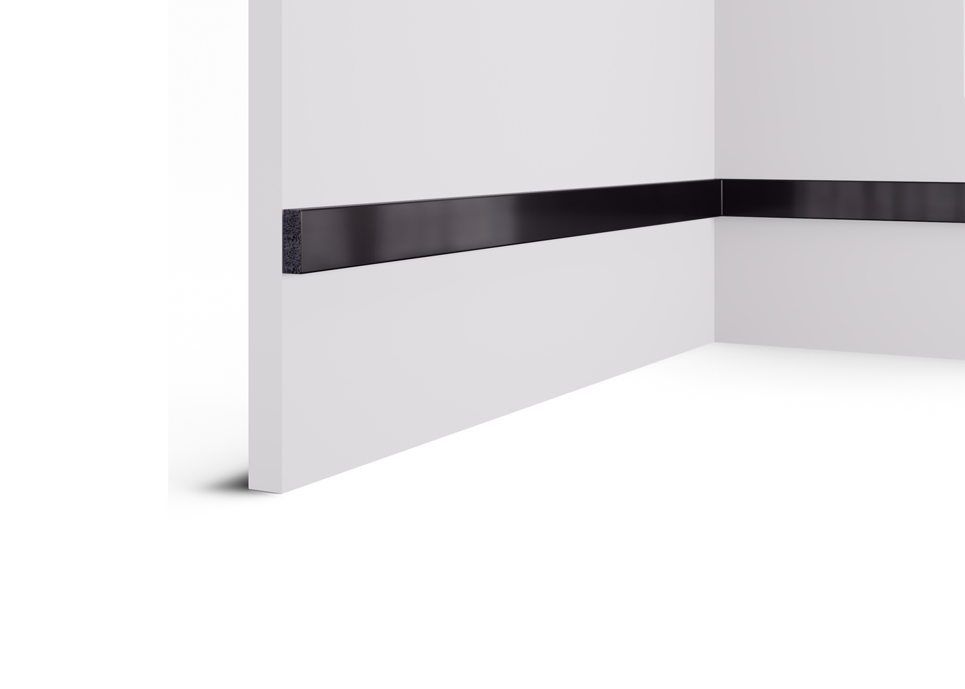 Рейка декоративная Cosca Decor Зеркало черное RX010-057 2000×30×10 Рейка декоративная Cosca Decor Зеркало черное RX010-057 2000×30×10