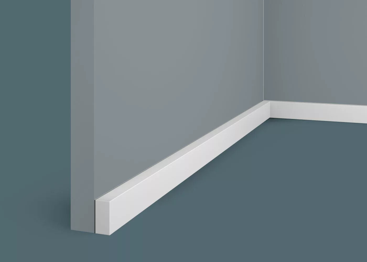 Рейка декоративная под покраску Cosca Decor RX005 2000×20×10
