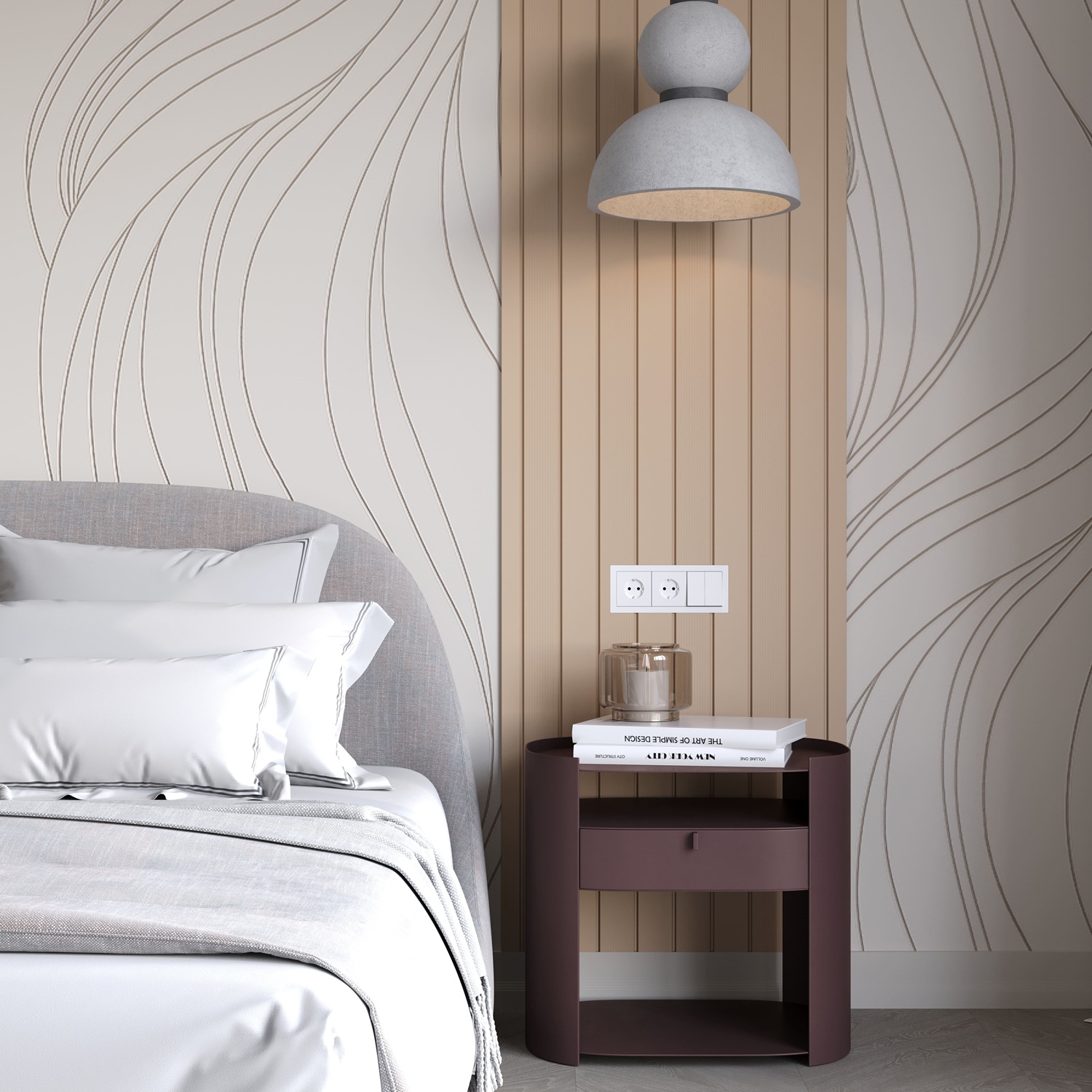 Финишный молдинг под покраску Cosca Decor MF002 2800×38×12 фото в интерьере