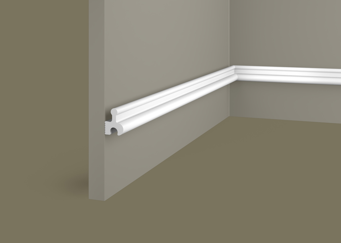 Стеновая панель под покраску Cosca Decor RX007 наборная 2800×30×23 Стеновая панель под покраску Cosca Decor RX007 наборная 2800×30×23