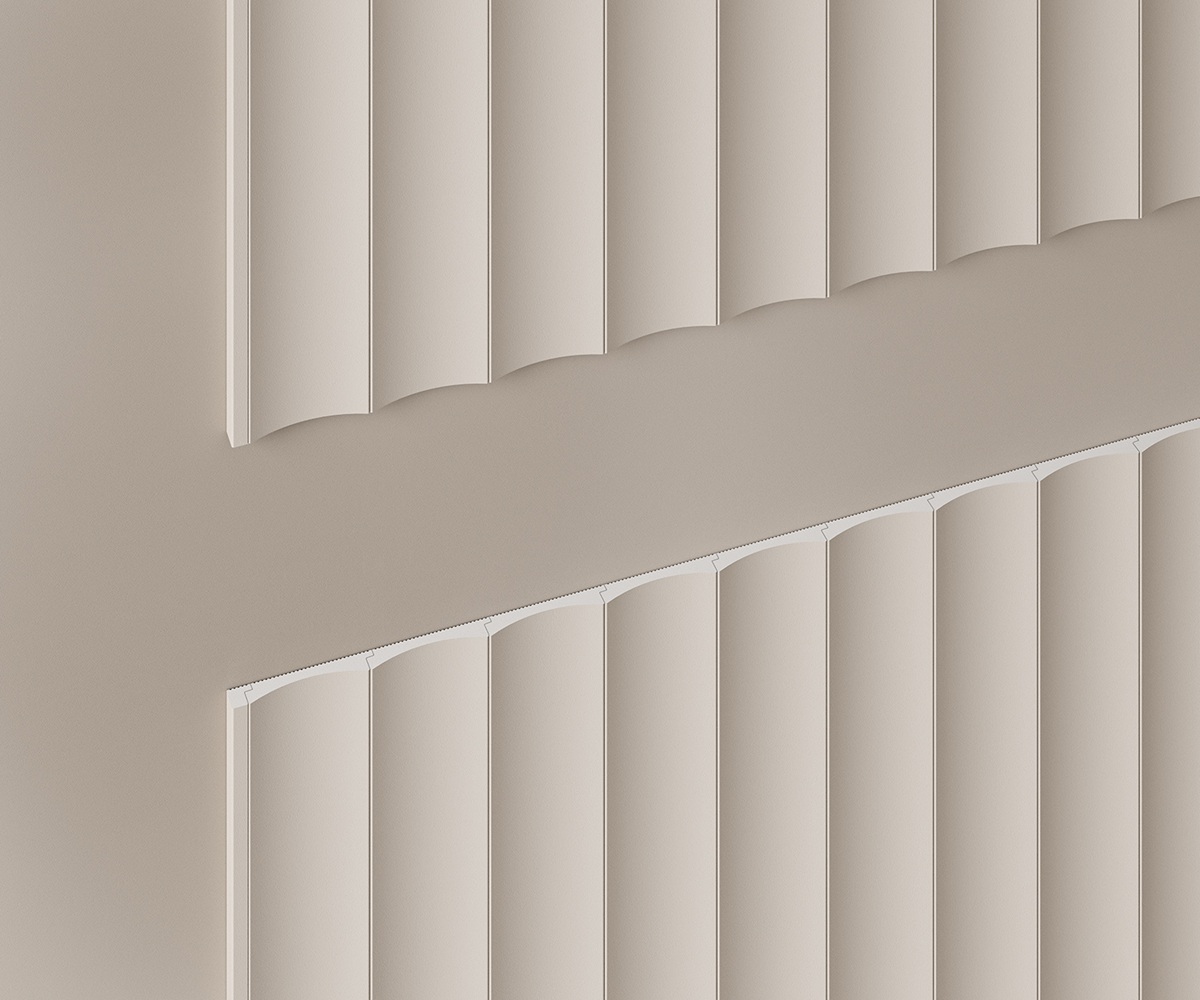 Стеновая панель под покраску Cosca Decor RX006 наборная 2800×62×12 фото в интерьере Стеновая панель под покраску Cosca Decor RX006 наборная 2800×62×12 фото в интерьере