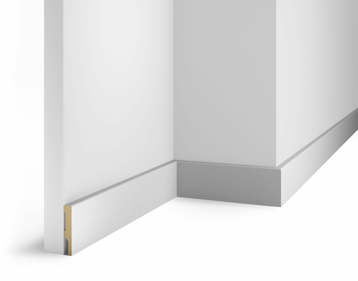 Плинтус МДФ под покраску Cosca Decor AP71 2400×58×10 Плинтус МДФ под покраску Cosca Decor AP71 2400×58×10