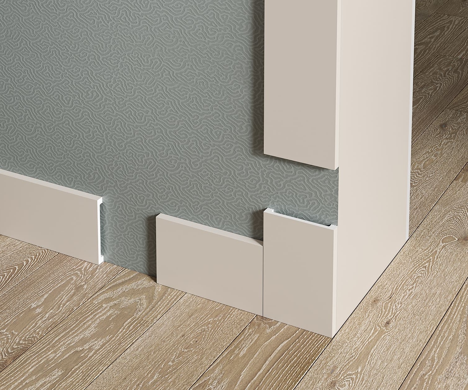 Плинтус под покраску Cosca Decor Экополимер PX058 2000×80×10 фото в интерьере Плинтус под покраску Cosca Decor Экополимер PX058 2000×80×10 фото в интерьере