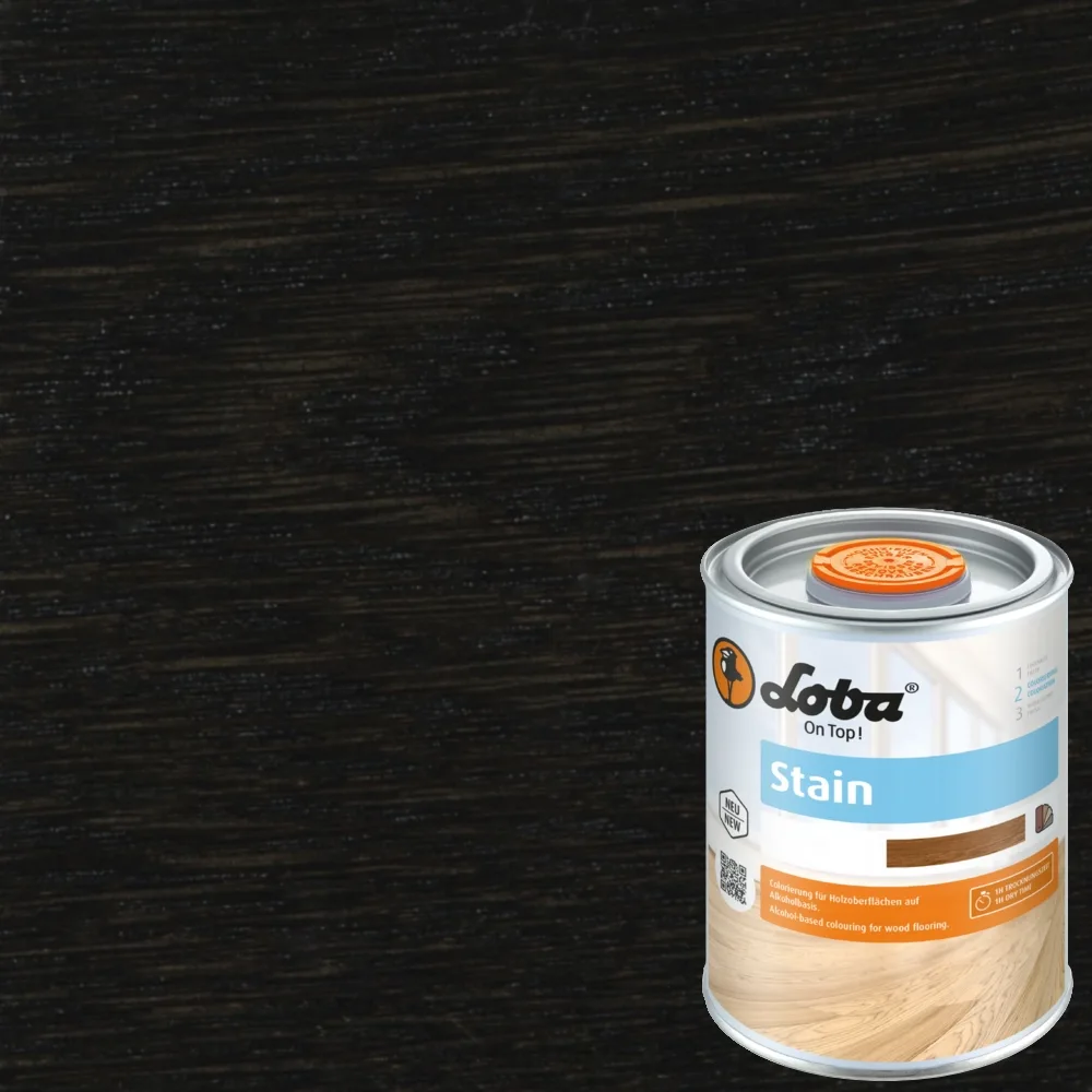 Морилка для дерева Loba Stain 11525 цвет 900005 Ebony Эбеновое Дерево 0,1 л Морилка для дерева Loba Stain 11525 цвет 900005 Ebony Эбеновое Дерево 0,1 л