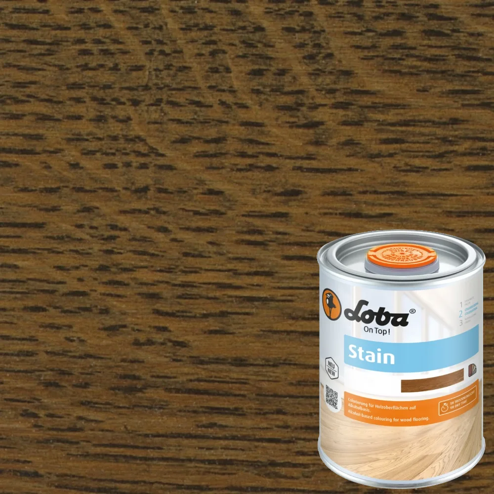 Морилка для дерева Loba Stain 11525 цвет 800200 Jacobean Якобинский 0,1 л Морилка для дерева Loba Stain 11525 цвет 800200 Jacobean Якобинский 0,1 л