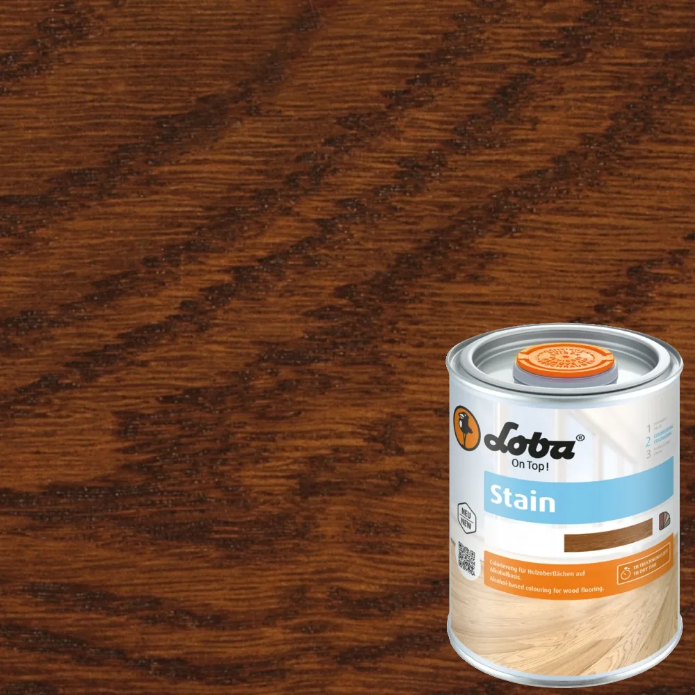 Морилка для дерева Loba Stain 11525 цвет 800220 Walnut Грецкий орех 0,1 л Морилка для дерева Loba Stain 11525 цвет 800220 Walnut Грецкий орех 0,1 л