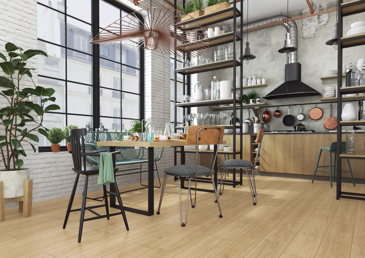 Ламинат Kronopol Platinium Enigma Дуб Роза Rose Oak D4531 1380×244×8 фото в интерьере