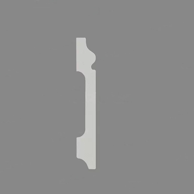 Плинтус под покраску Alpine Floor Tanle Эрсе TL018001 2000×80×12