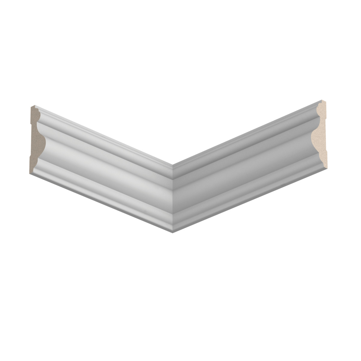 Молдинг под покраску Ultrawood U 0002 i 2000×45×14