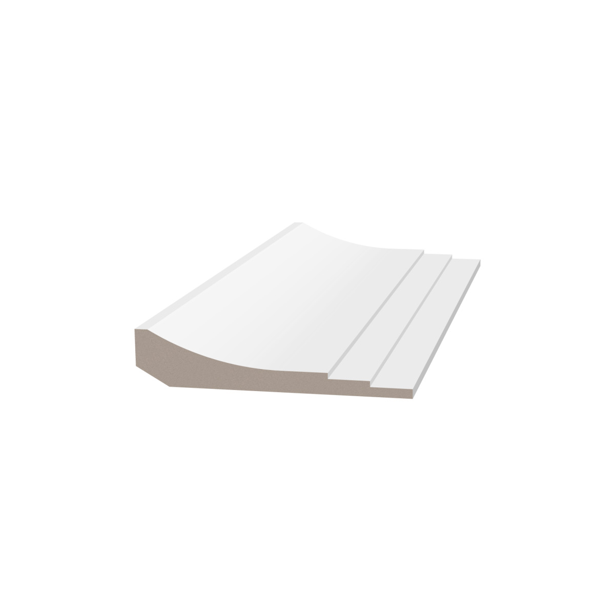 Потолочный плинтус под покраску Ultrawood CR 0026 i 2000×18×87