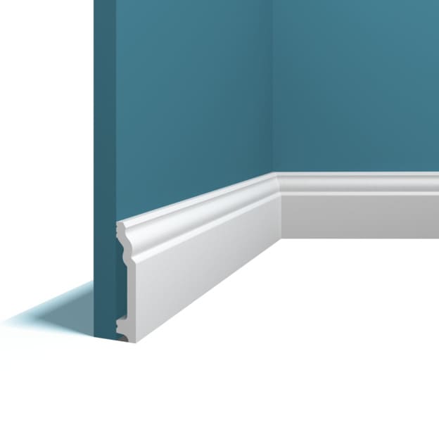 Плинтус под покраску Перфект Плюс P157 2000×75×14 Плинтус под покраску Перфект Плюс P157 2000×75×14