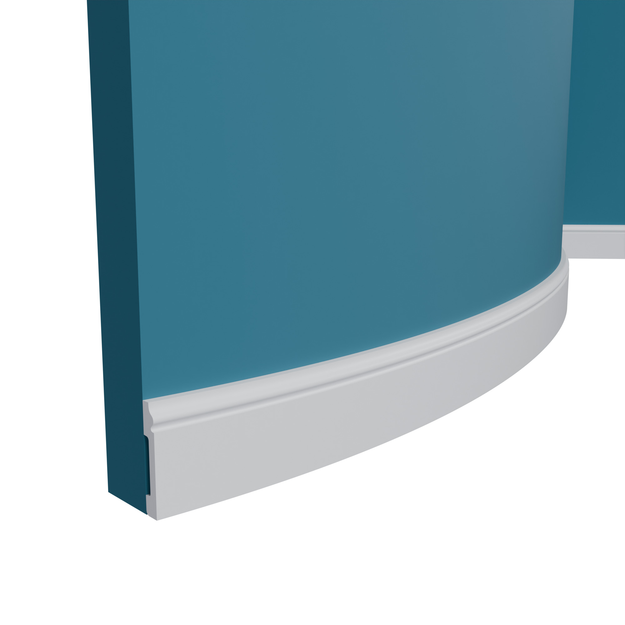 Плинтус под покраску гибкий Перфект Плюс P29F 2000×79×13 Плинтус под покраску гибкий Перфект Плюс P29F 2000×79×13