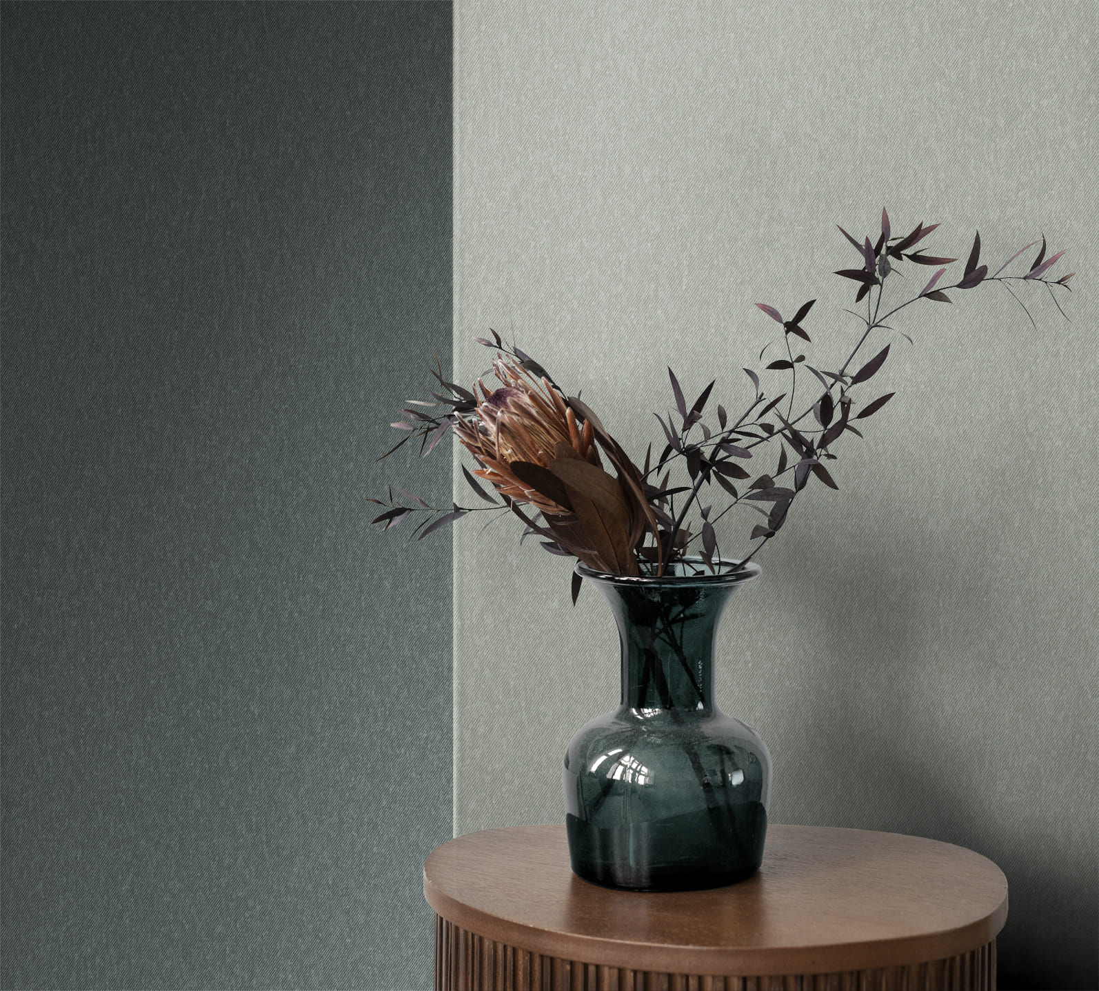 Обои Marburg Touch Twill 98845 10,05×1,06 фото в интерьере