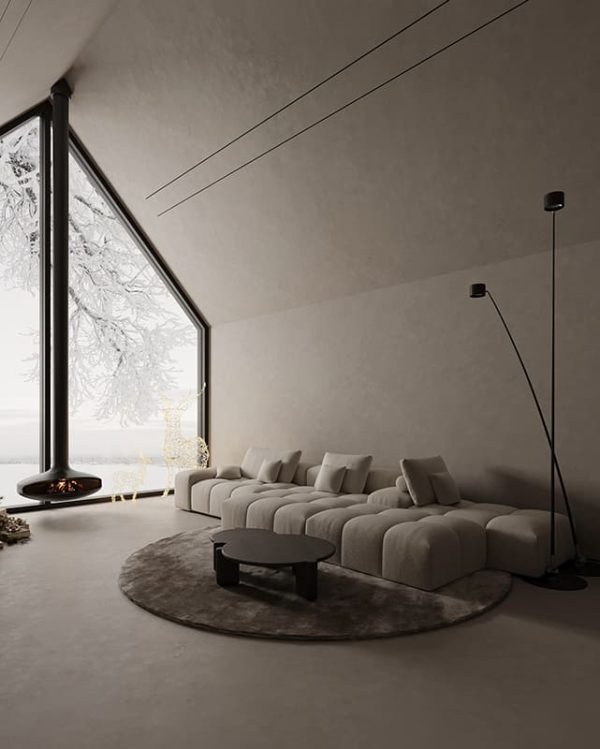 Профиль алюминиевый теневой разделительный Decaro D007A Black черный 3000×12,5×15 фото в интерьере Профиль алюминиевый теневой разделительный Decaro D007A Black черный 3000×12,5×15 фото в интерьере