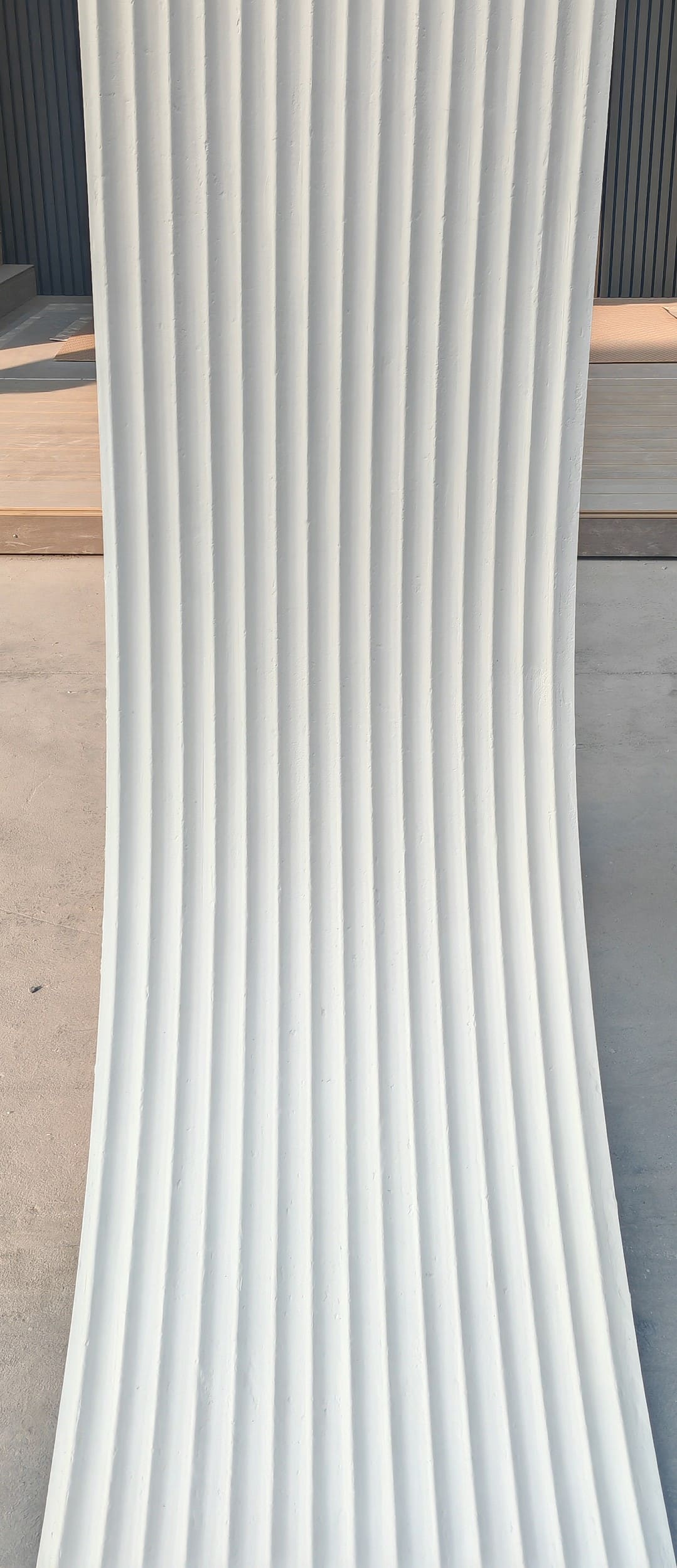 Гибкий камень под покраску Decaro Flex Stone Волнистость Ripple D1006 2800×540×4-8 Гибкий камень под покраску Decaro Flex Stone Волнистость Ripple D1006 2800×540×4-8